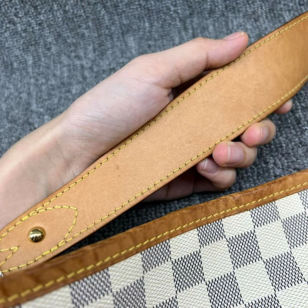 100% Authentic Louis Vuitton Delightful MM Damier Azur Shoulder Bag - Picture 12 of 15